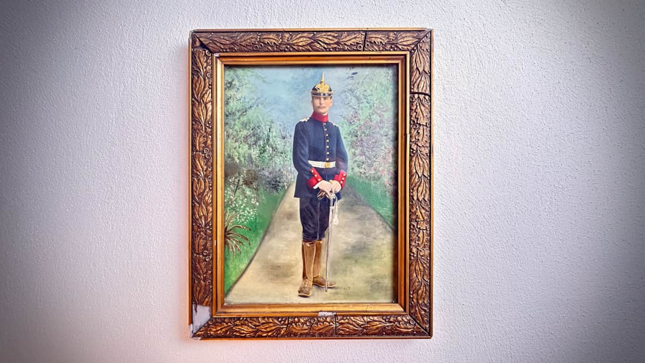 "Officers' Room" Detail