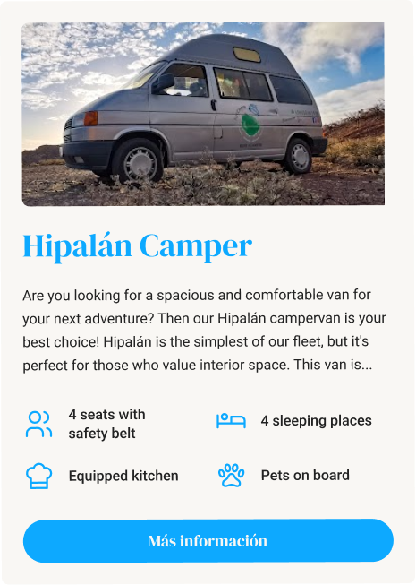 Hipalán camper sheet