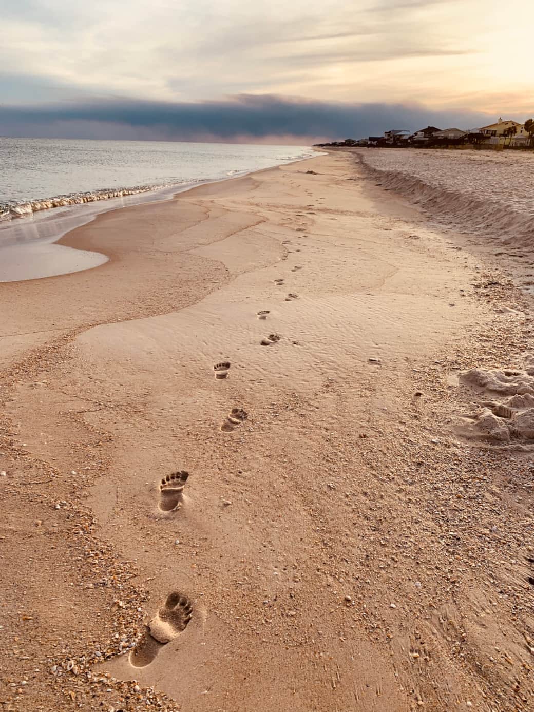 Forgotten Coast- footsteps in the sand Forgotten Coast- footsteps in the sand