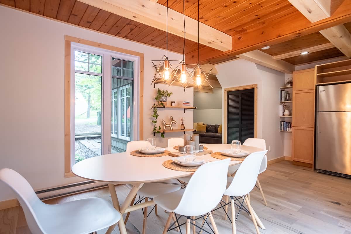Chalet Finland dining room