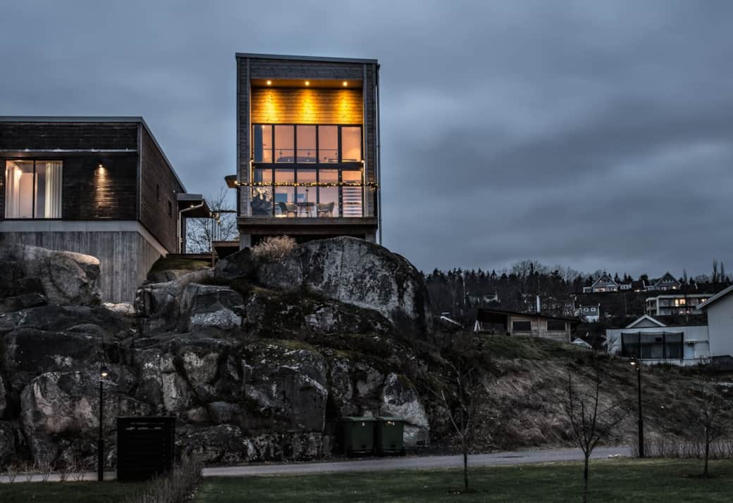 Lofthouse Nivå 84 during December holidays 2020.