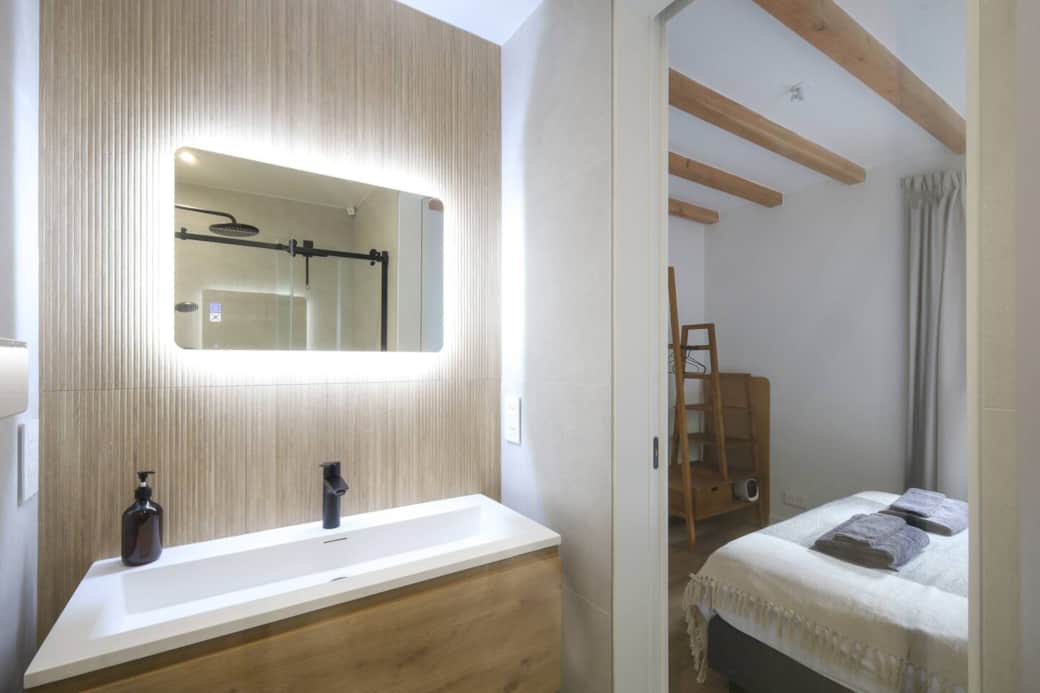 Badkamer van slaapkamer 1