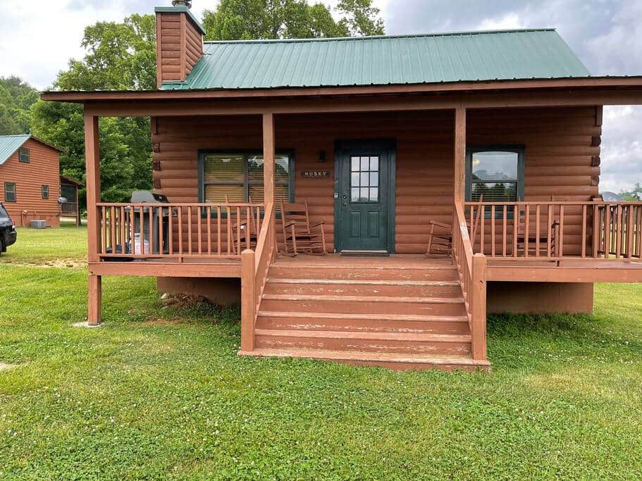 Outside cabin