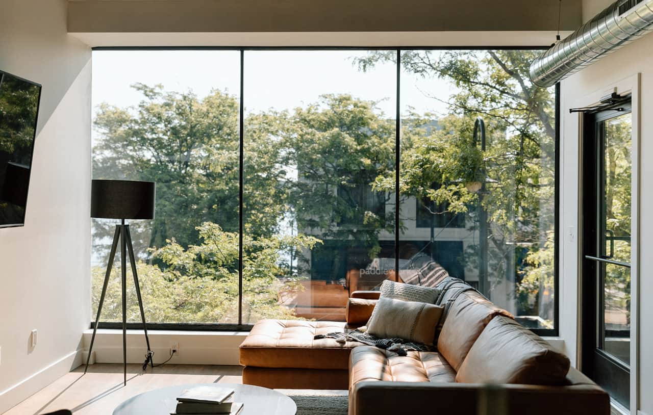 Unit A - Living Room 