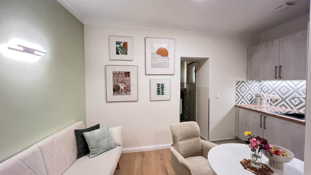 Essbereich und Küche