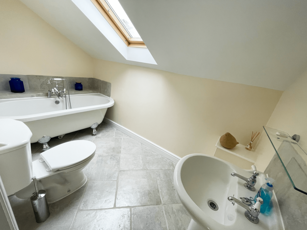 Bathroom upstairs