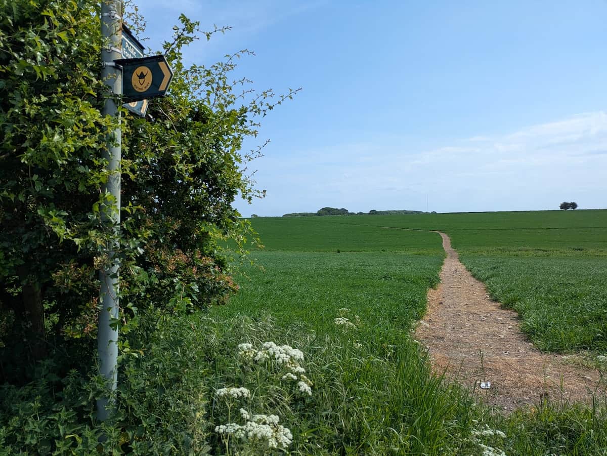 Situated directly on the Viking Way