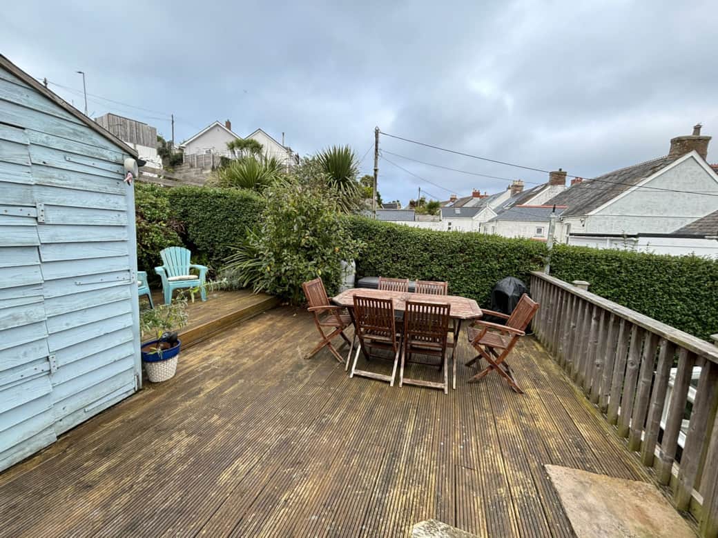 Rear decking