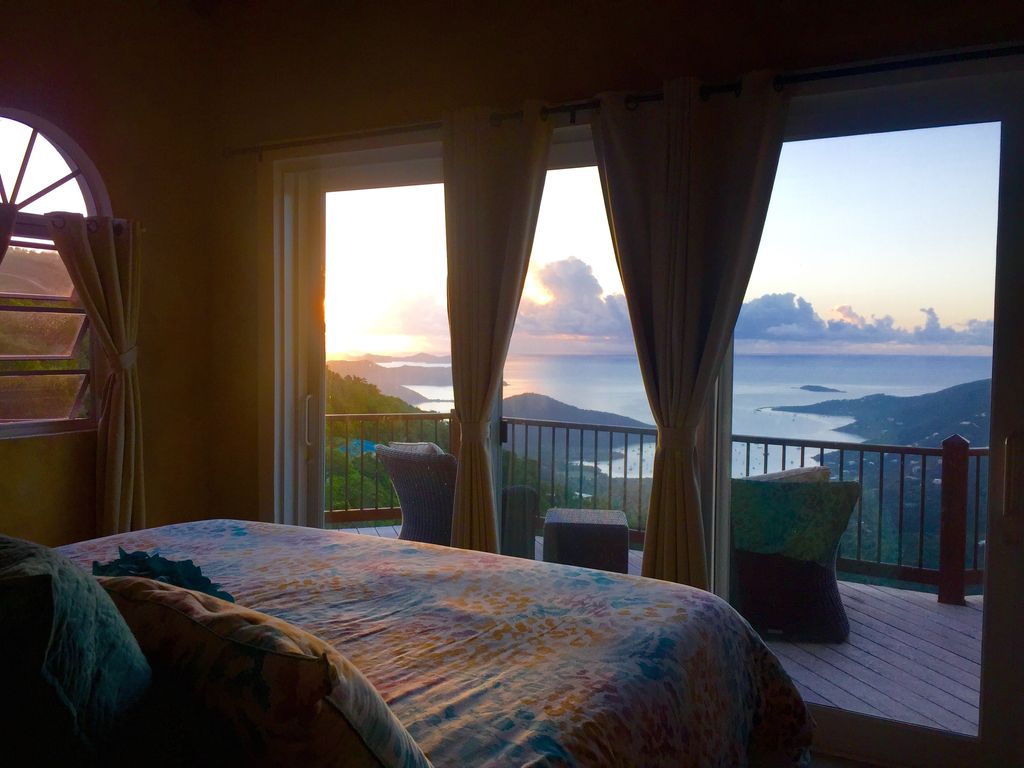 Fantastic views from the upper master king bedroom