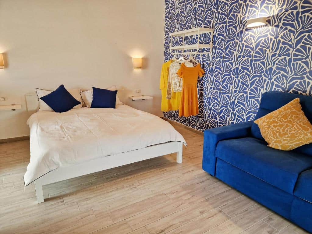 Master bedroom with sofa bed