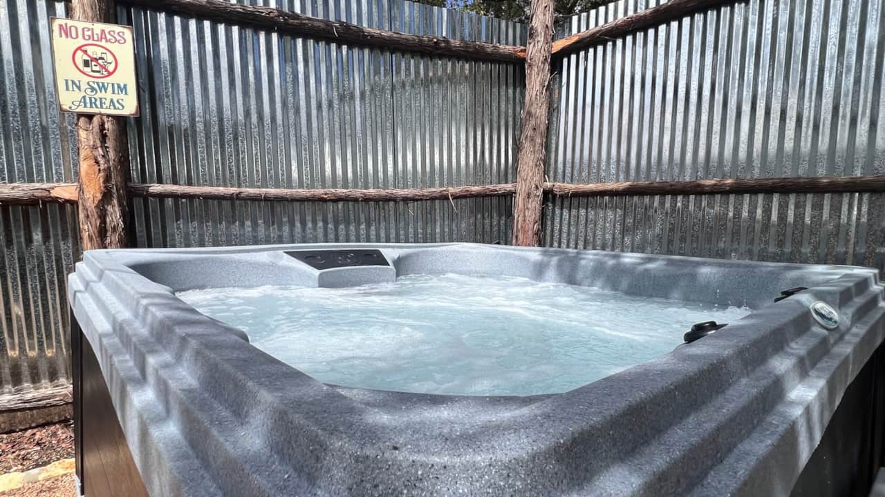 5 Person Hot Tub at the Bunk House