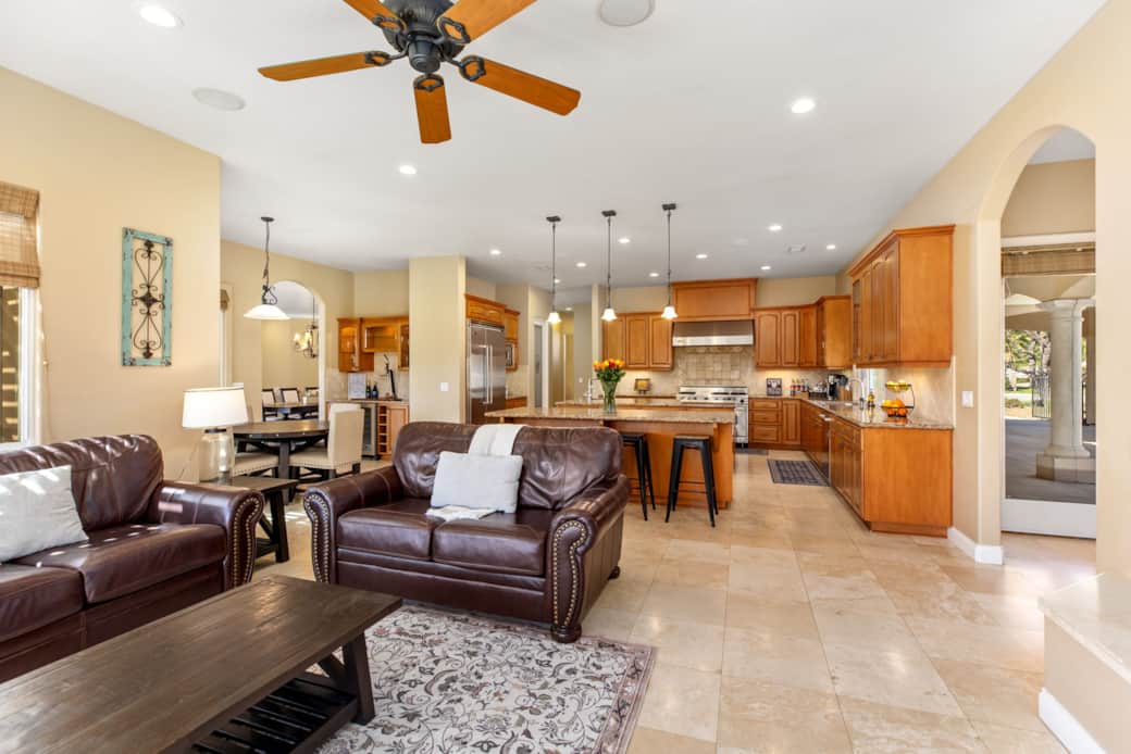 Main House Kitchen & Family Room Main House Kitchen & Family Room