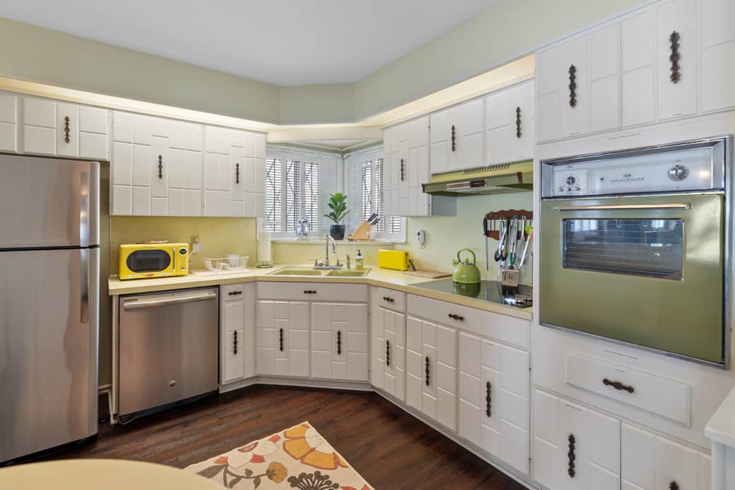 Colorful Appliances & Vintage Oven