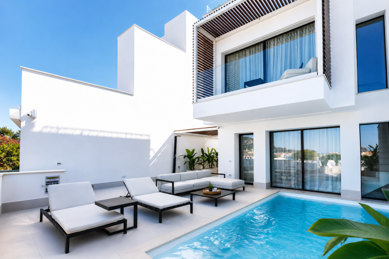 AZULIS Athos villa RENTAL12 Golfo Aranci private pool terrace modern villa