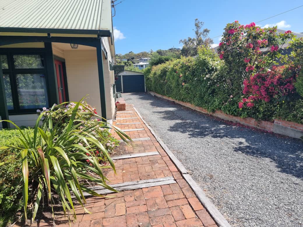 Front driveway