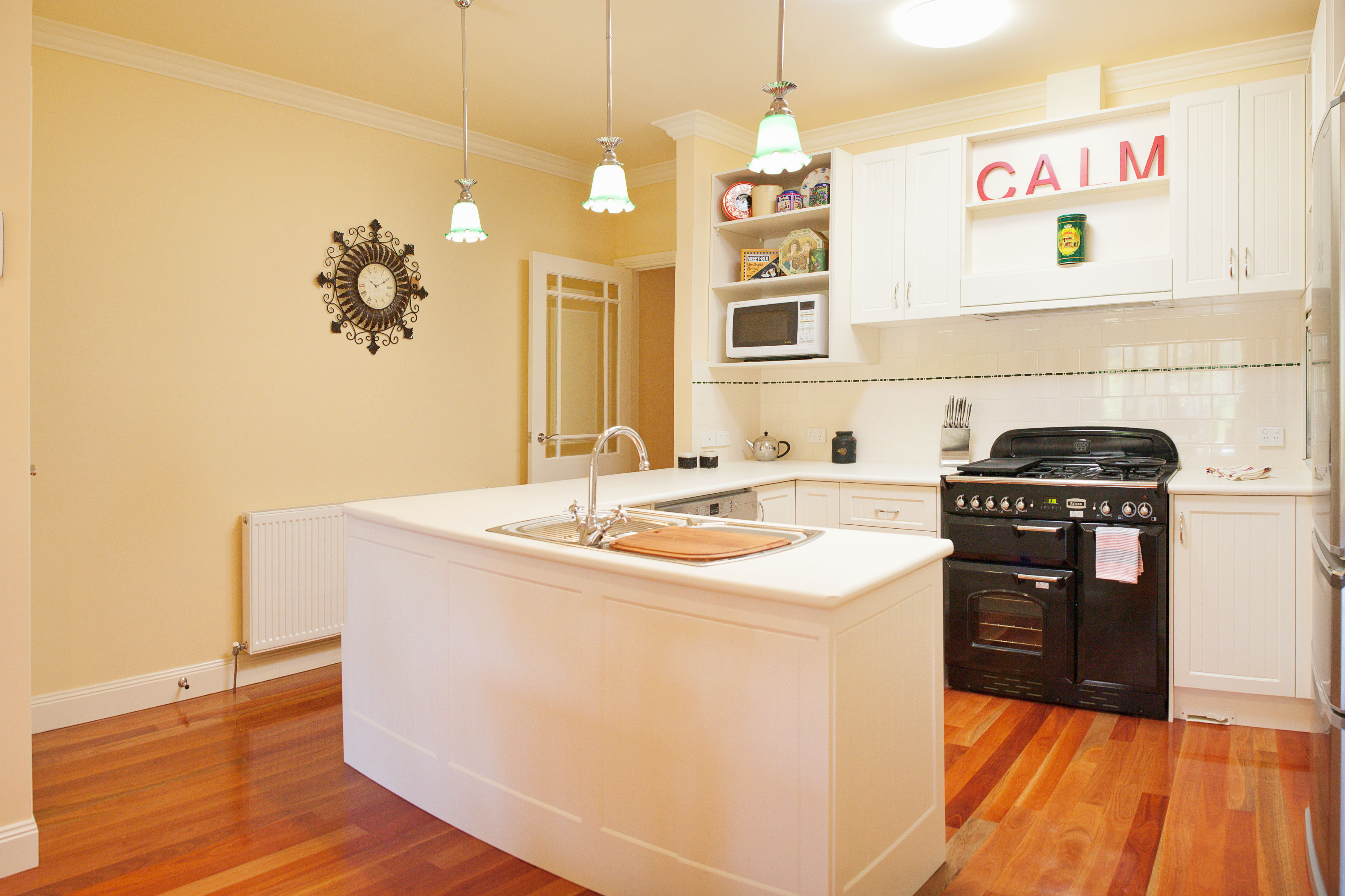 Spacious Kitchen great for dining at home