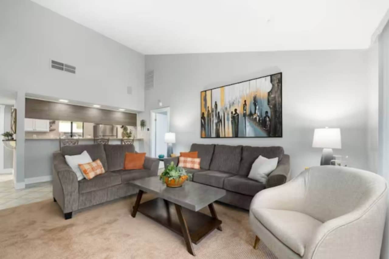 Open Concept Living Space Allows for Gathering and Relaxing.