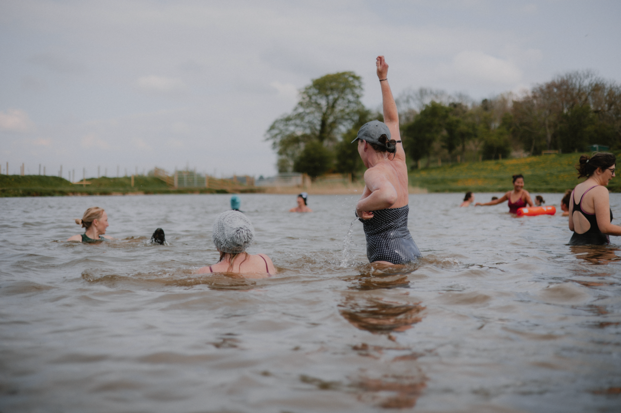 Wild swimming spot at pattys barn