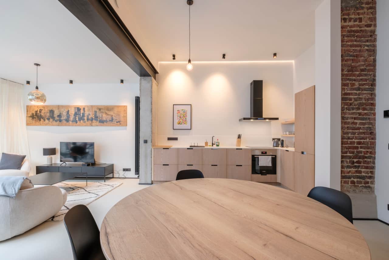 Living area / Dining area / Kitchen