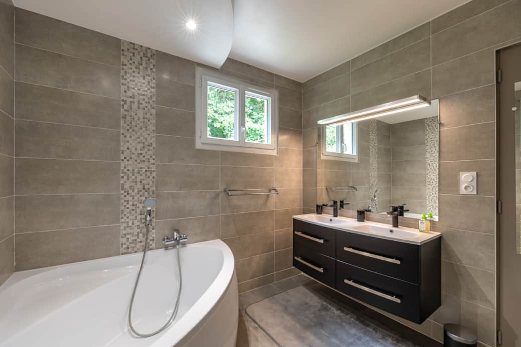 Salle de bain, Moorea, Domaine des rives d'Ormoy