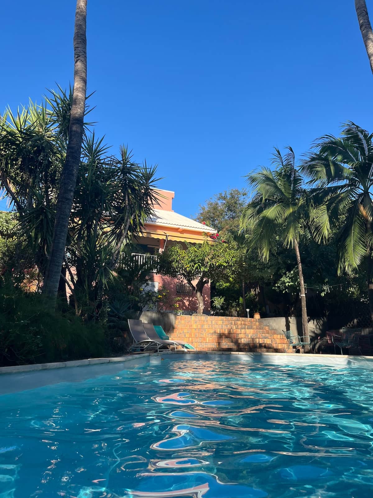 Villa Kaz’Alizés Saint-Leu piscine/varangue