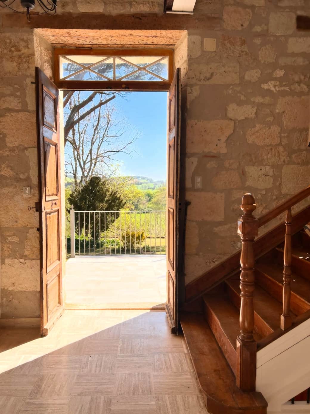 Staircase view Staircase view