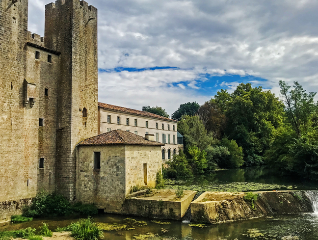 Local sight seeing Barbaste, France