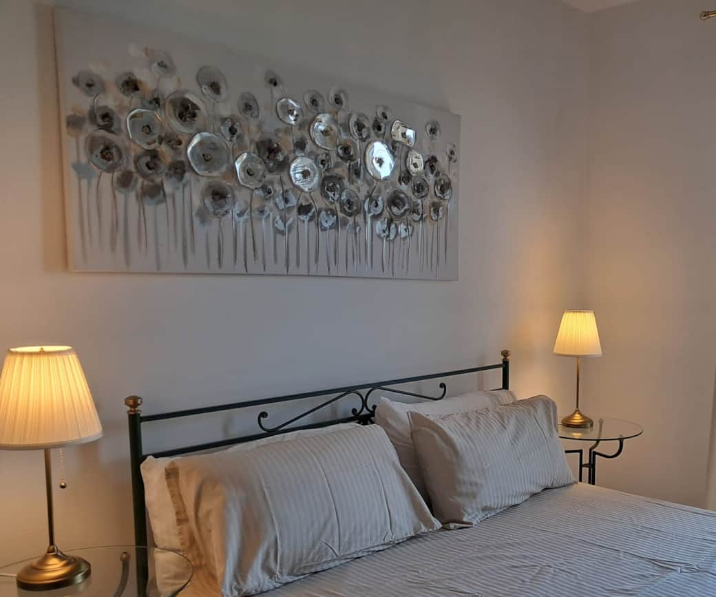 Close Up of Main Bedroom