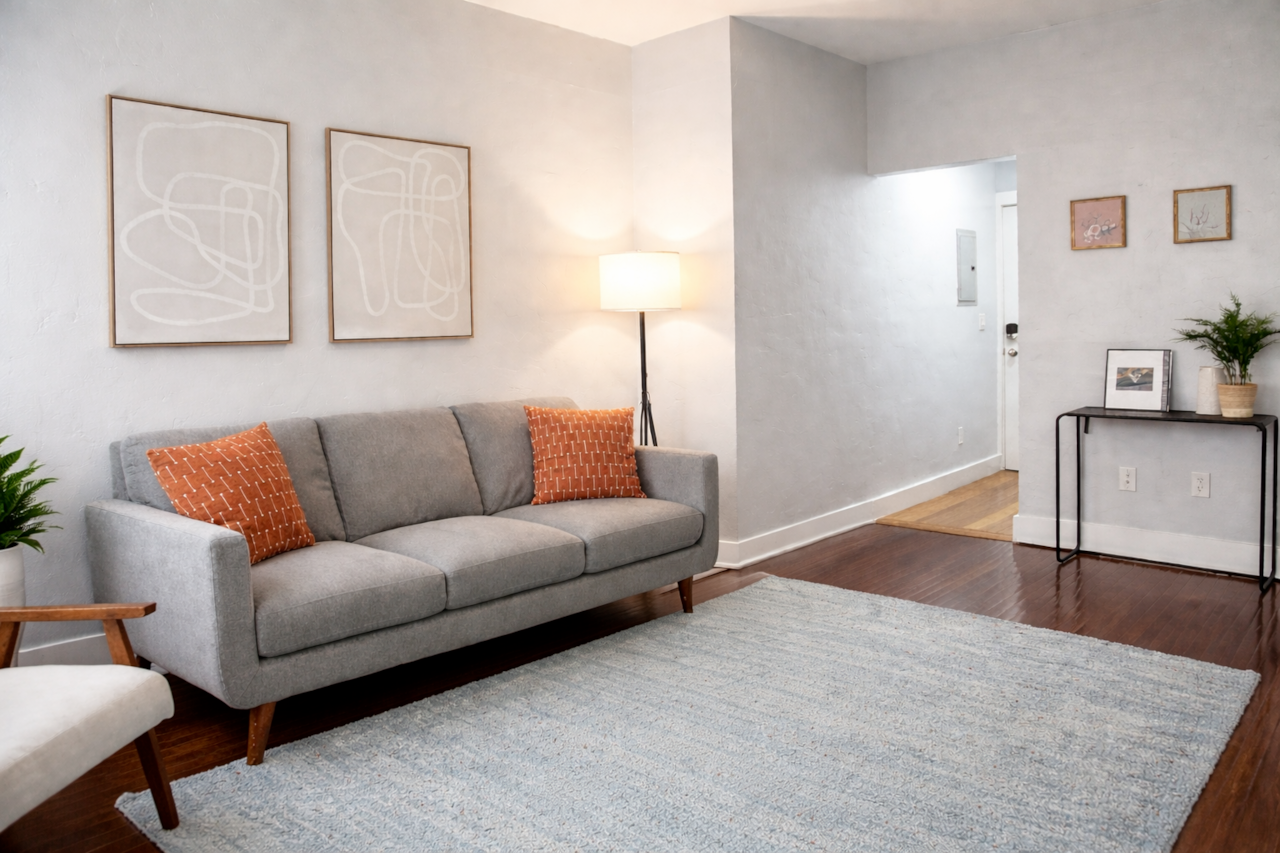 Private entrance for easy, contactless check-in and added privacy