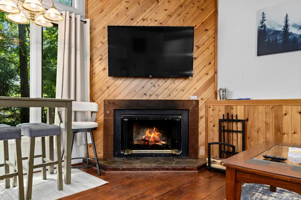 Living Room - Fireplace