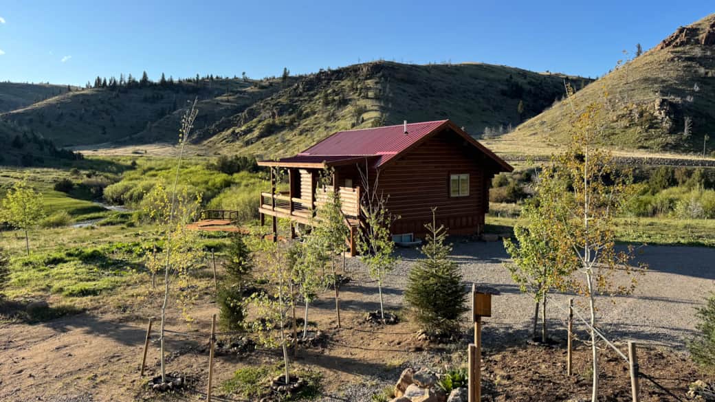 View of Streamside Cabin View of Streamside Cabin
