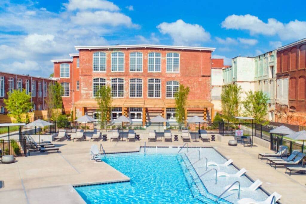 Soak away in our seasonal outdoor pool!