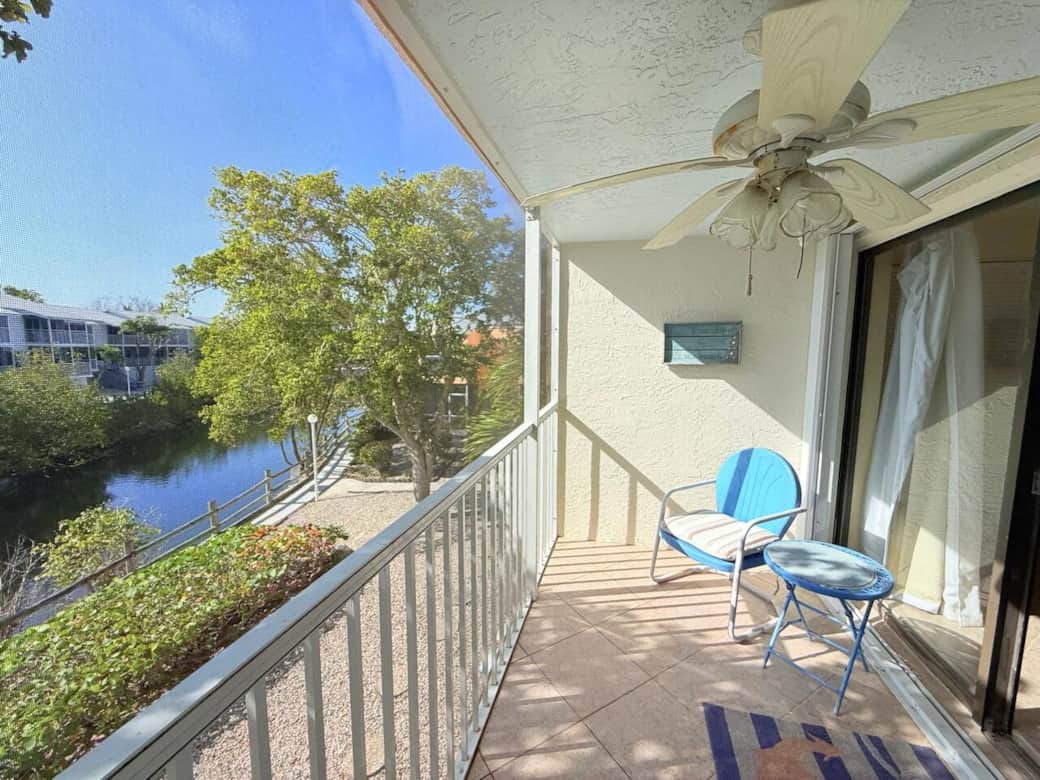 2nd Floor View of Saltwater Lagoon