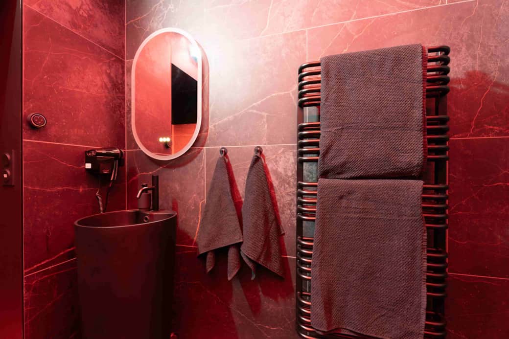 Linge de bain luxe fournis 