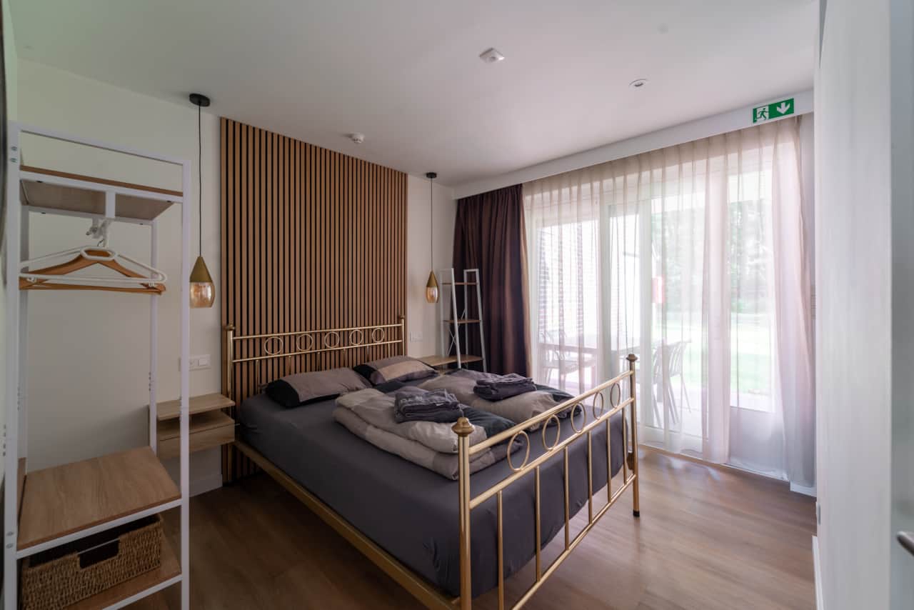 Hoofdslaapkamer met uitzicht