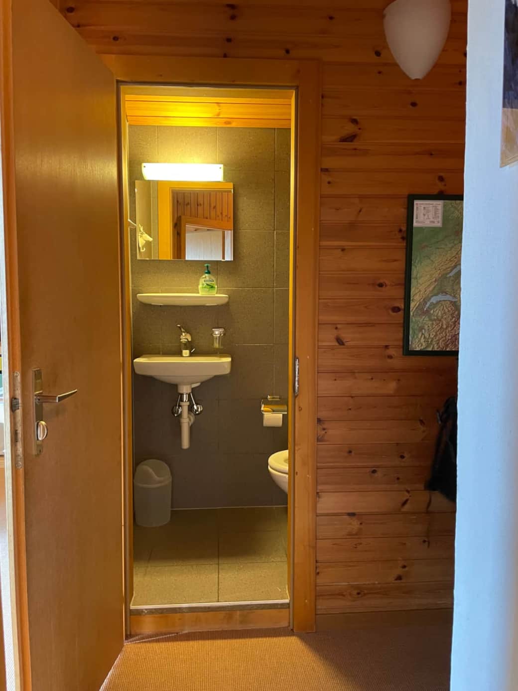 Toilet upstairs