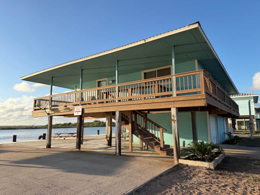 The home is situated along the Colorado River...perfect fishing and beach headquarters! The home is situated along the Colorado River...perfect fishing and beach headquarters!