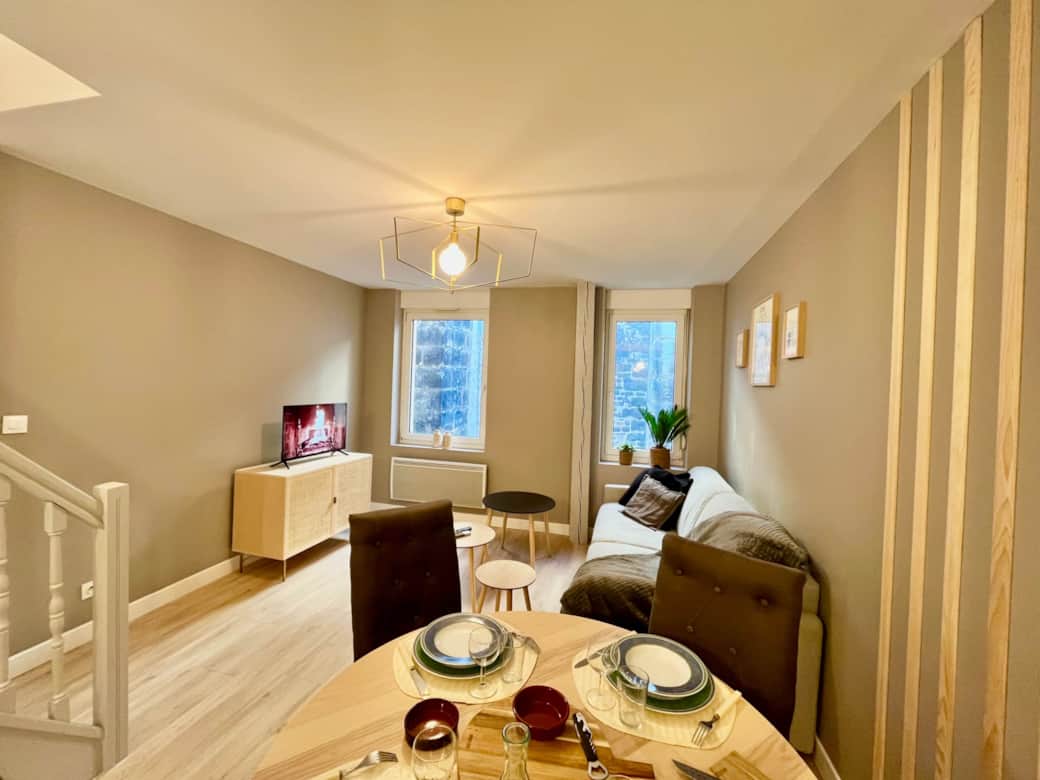 L'appartement Le Petit Jacques Logement à Reims par La Conciergerie Des Sacres