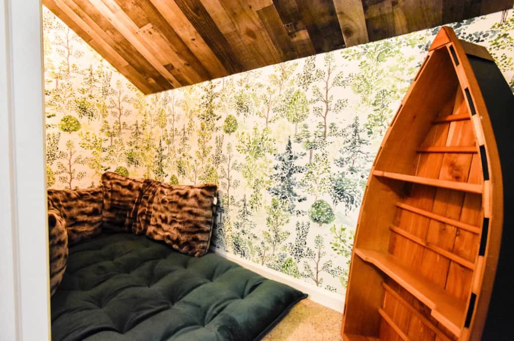 Hidden "Isolation Cabin" is a great place for a nap