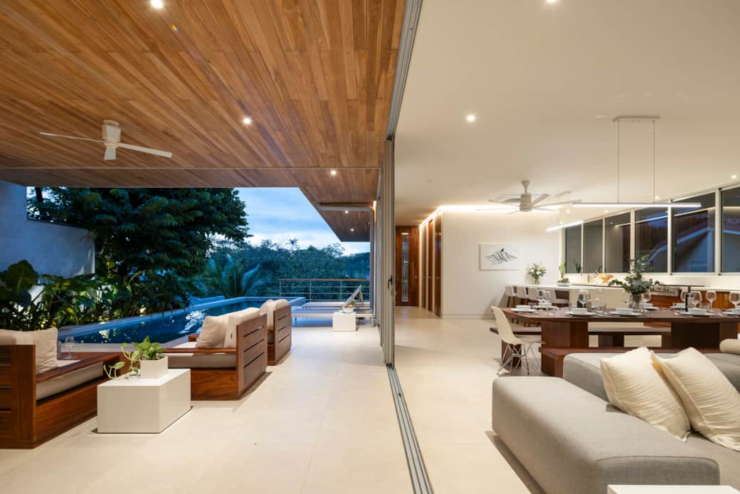 Haven Nosara Vacation Rental Villa Open Floorplan Indoor Outdoor Living