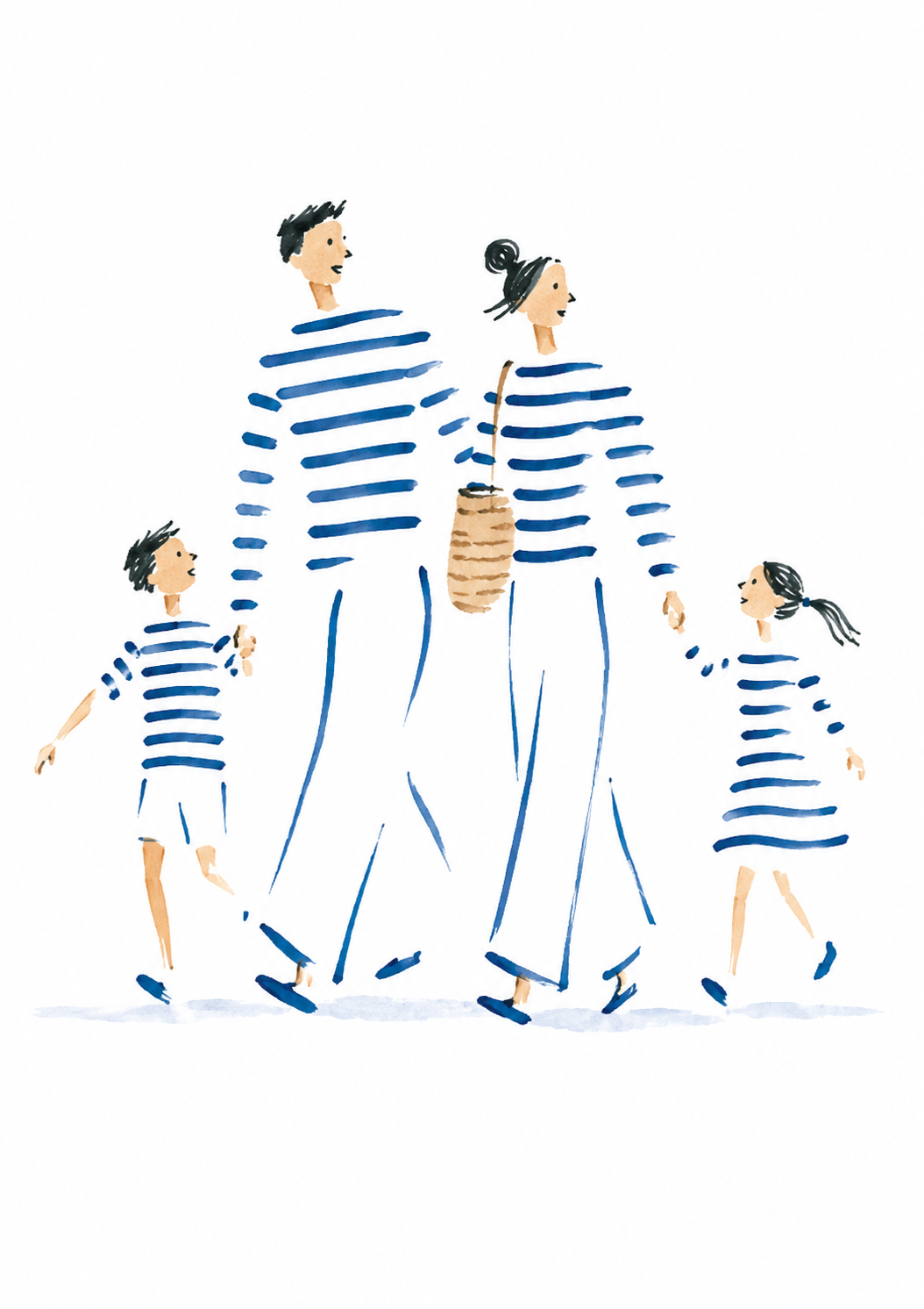 Family discovering Tarragona with children