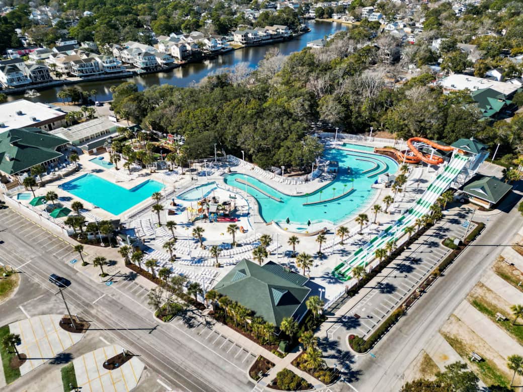 Ocean Lakes' legendary water park — lazy river, slides and pools included with your stay Ocean Lakes' legendary water park — lazy river, slides and pools included with your stay