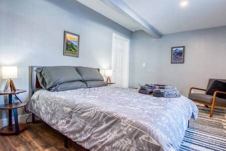 Your spacious private bedroom.