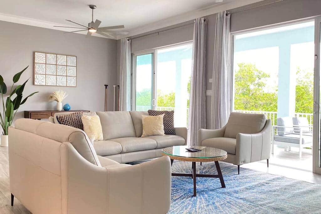 Open and modern living space with great outdoor patio!