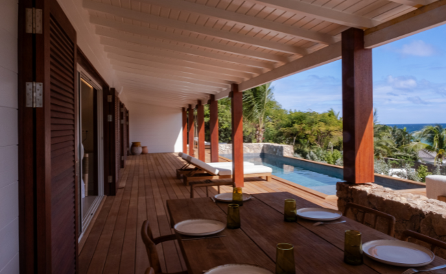 Table à manger sur terrasse Table à manger sur terrasse