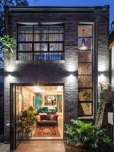 The house opens fully at the rear for effortless entertaining. The house opens fully at the rear for effortless entertaining.
