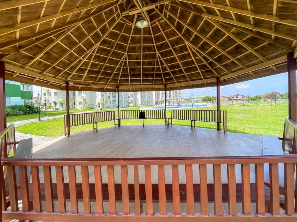 Relax and unwind in this private outdoor space with stunning views