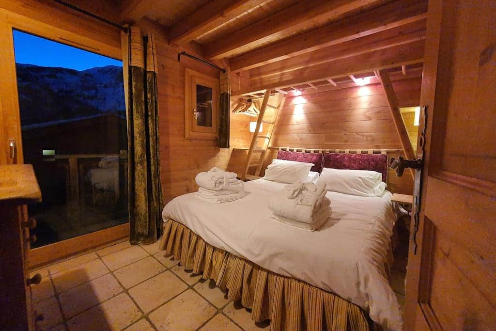 Beds can be made up as twins or doubles