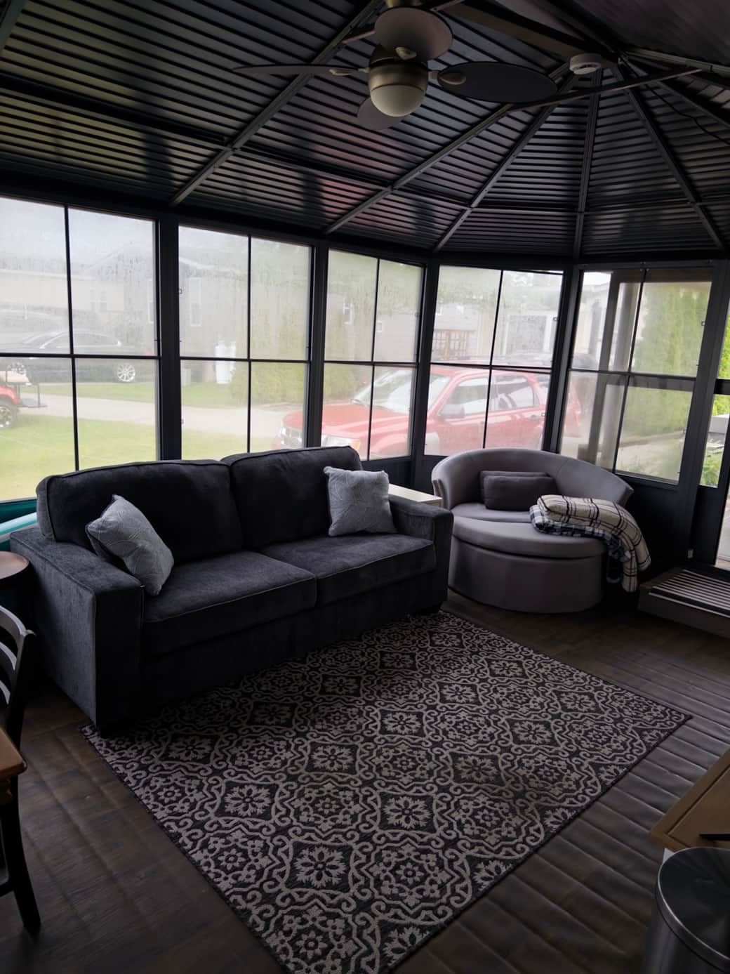 Gazebo living area Gazebo living area