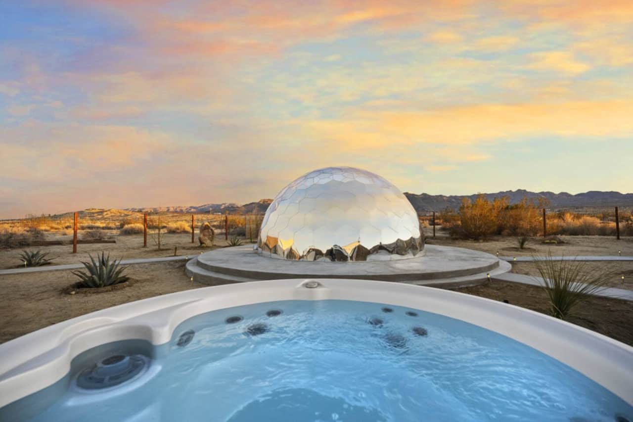 Stunning Views from the 8 Person Jacuzzi Hot Tub